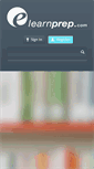 Mobile Screenshot of elearnprep.com